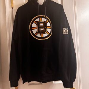 Black Boston Bruins Hoodie